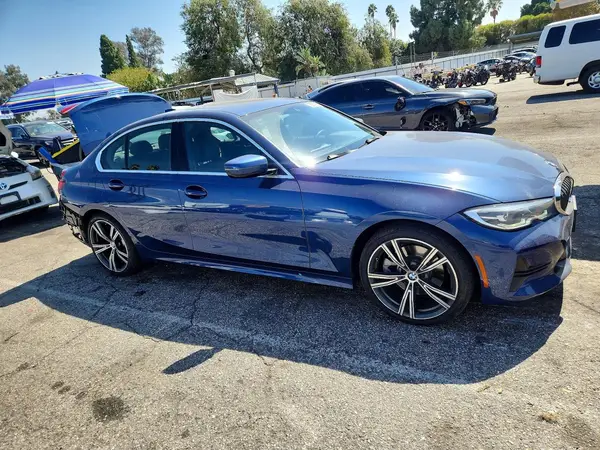 3MW5R1J06N8C47839 — 2022 BMW 3ER, фото 4 с аукциона Copart, Задняя часть
