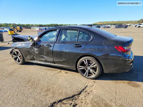 2022 BMW M340Xi VIN 3MW5U9J01N8C58017 фото 2
