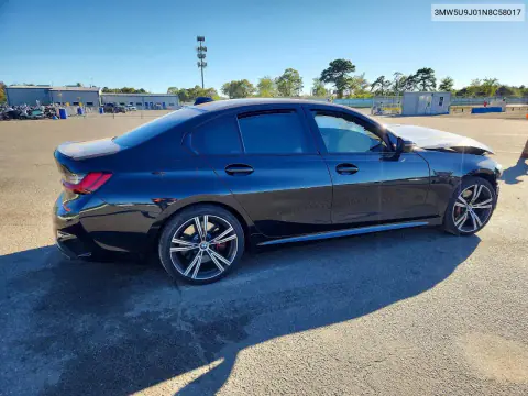 2022 BMW M340Xi VIN 3MW5U9J01N8C58017 фото 3