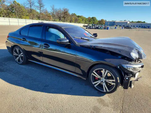 2022 BMW M340Xi VIN 3MW5U9J01N8C58017 фото 4