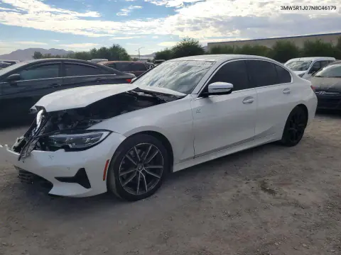 2022 BMW 330I VIN 3MW5R1J07N8C46179 фото 1