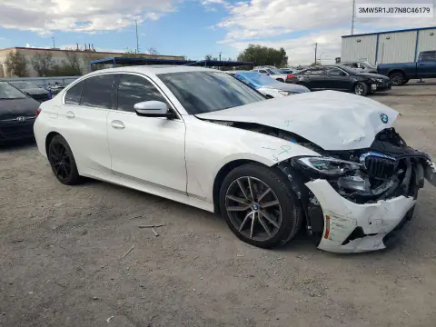2022 BMW 330I VIN 3MW5R1J07N8C46179 фото 4