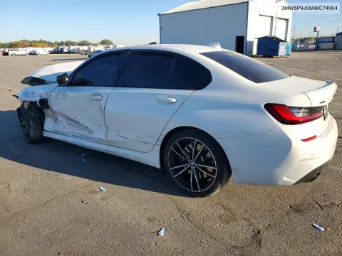 2022 BMW 330Xe VIN 3MW5P9J06N8C74964 фото 2