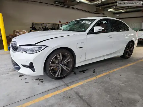 3MW5P7J08N8C34745 — 2022 BMW 3ER, Сторона, фото до ремонта