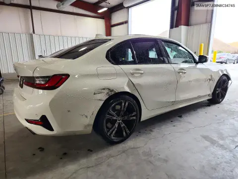 2022 BMW 330E VIN 3MW5P7J08N8C34745 фото 3