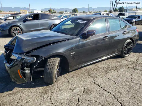 3MW5P7J04N8C50649 — 2022 BMW 3ER, Ходовая часть, фото до ремонта