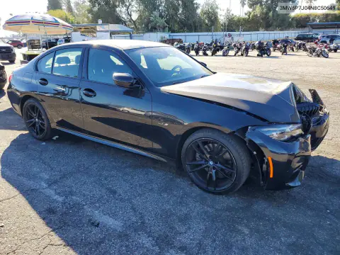2022 BMW 330E VIN 3MW5P7J04N8C50649 фото 4
