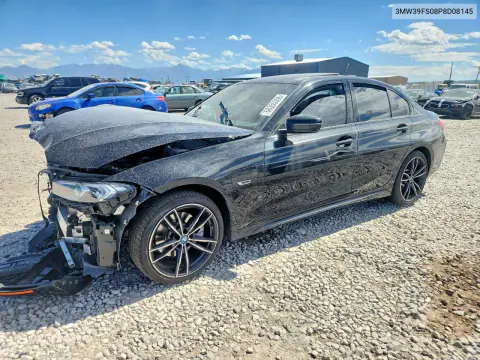 3MW39FS08P8D08145 — 2023 BMW 3ER, Передняя часть, фото до ремонта