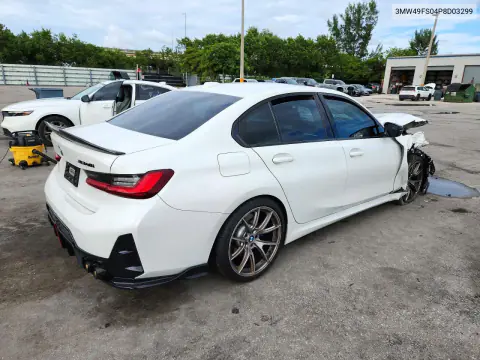 2023 BMW M340I VIN 3MW49FS04P8D03299 фото 3