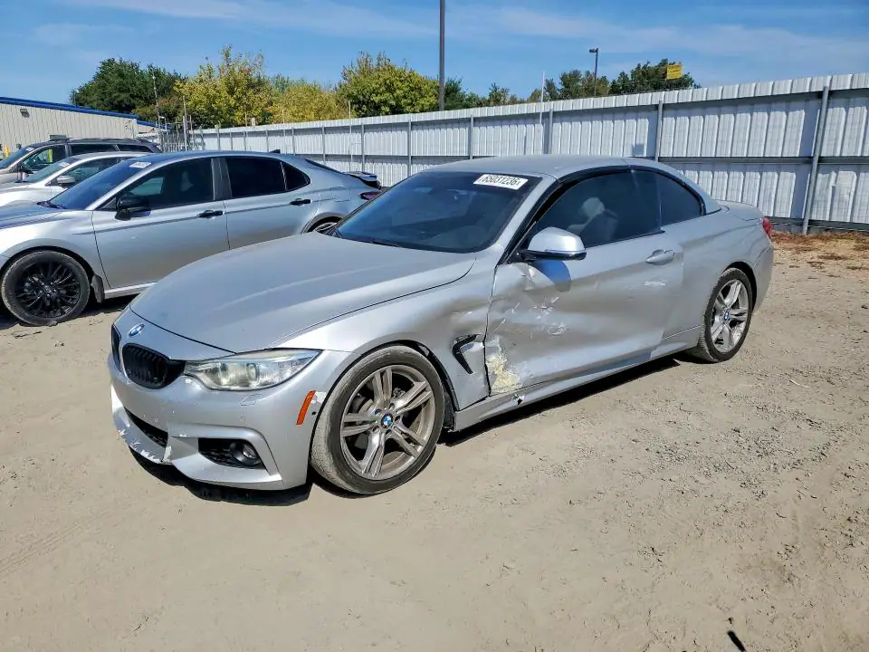 WBA4U7C33H5H20394 BMW 430I 2017 — повреждение Боковая часть, фото до ремонта