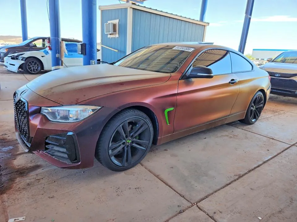 2017 BMW 430I VIN WBA4R7C57HK895796 фото 1