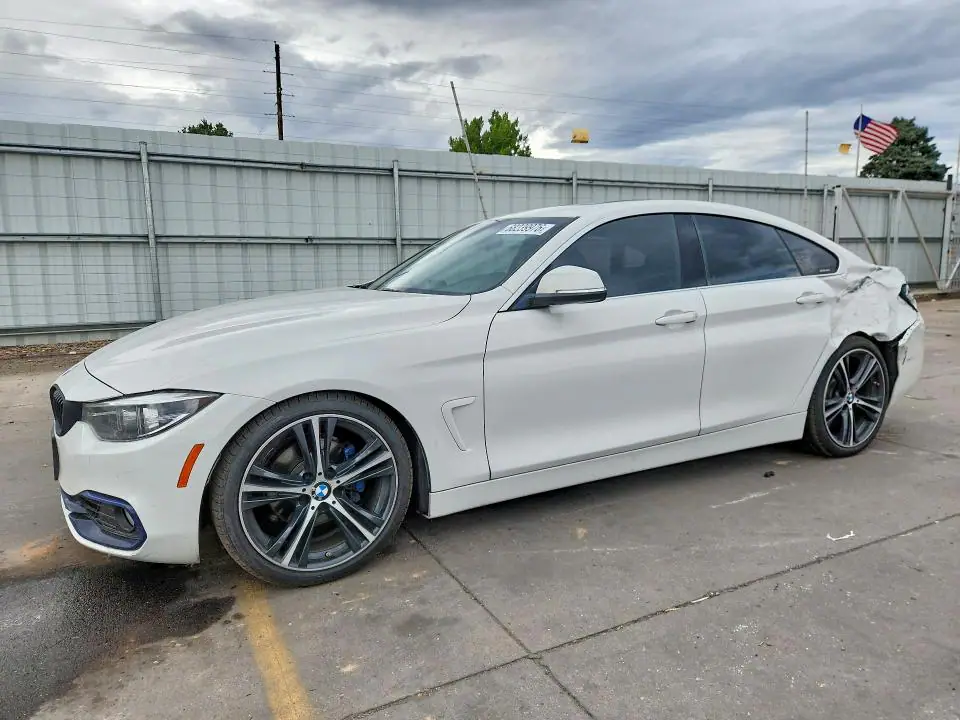 WBA4J1C50KBM17683 BMW 430I 2019 — повреждение Задняя часть, фото до ремонта