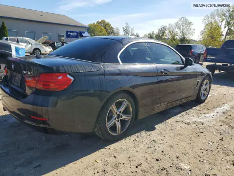 2014 BMW 428 I VIN WBA3V5C57EJ969280 фото 3
