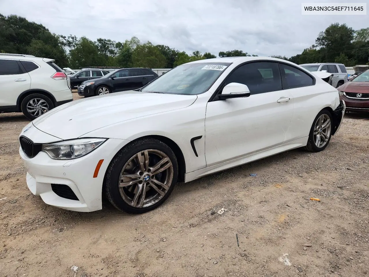 2014 BMW 428 I VIN WBA3N3C54EF711645 фото 1