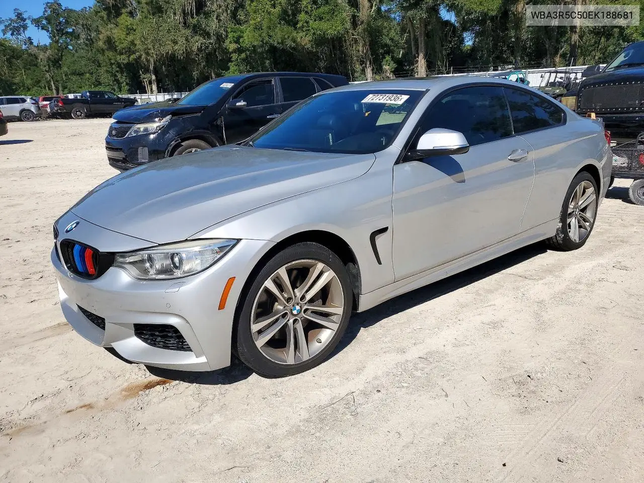 2014 BMW 435 Xi VIN WBA3R5C50EK188681 фото 1