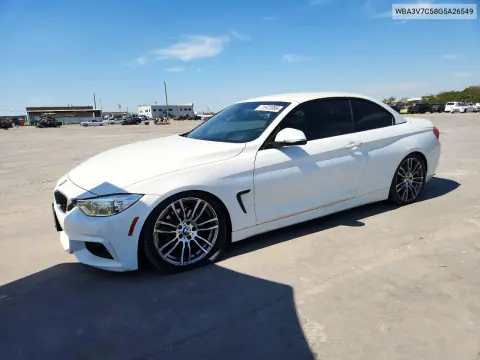 WBA3V7C58G5A26549 — 2016 BMW 4ER, Ходовая часть, фото до ремонта