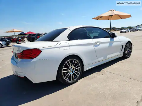 2016 BMW 428 I Sulev VIN WBA3V7C58G5A26549 фото 3
