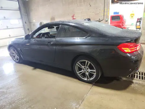 2017 BMW 430Xi VIN WBA4R9C38HK878998 фото 2
