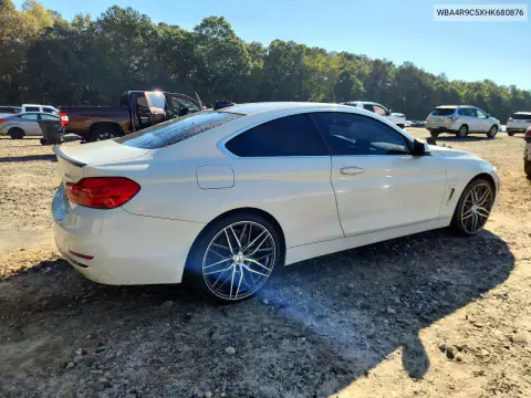 WBA4R9C5XHK680876 — 2017 BMW 4ER, фото 3 с аукциона Copart, Подтопление