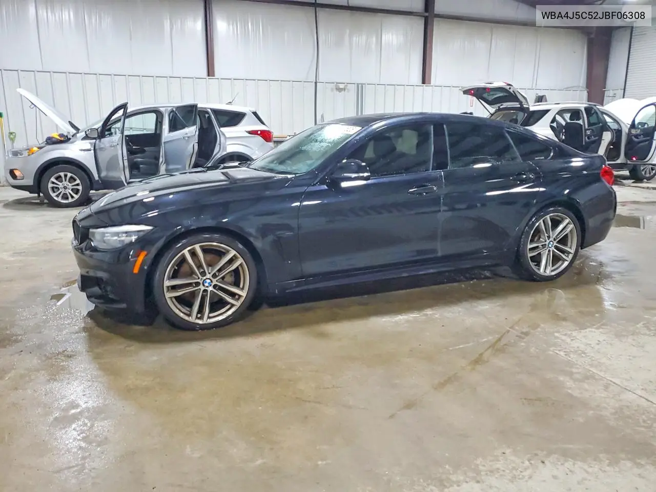 2018 BMW 440I Gran Coupe VIN WBA4J5C52JBF06308 фото 1