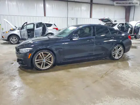 2018 BMW 440I Gran Coupe VIN WBA4J5C52JBF06308 фото 1