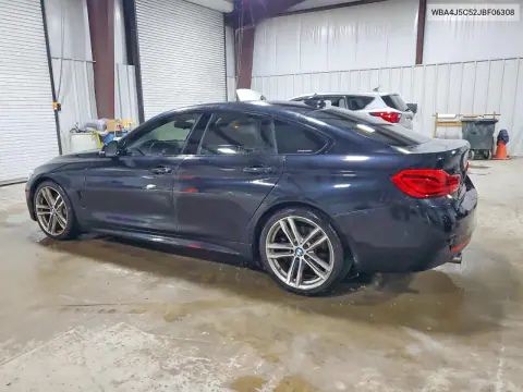2018 BMW 440I Gran Coupe VIN WBA4J5C52JBF06308 фото 2