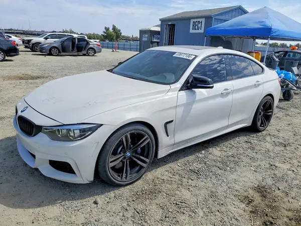 WBA4J5C52JBF06826 — 2018 BMW 4ER, Передняя часть (Front End), фото до ремонта