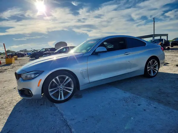 WBA4W3C50JAE99614 — 2018 BMW 4ER, Подтопление (Water/Flood), фото до ремонта