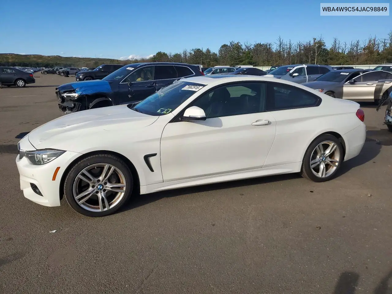 2018 BMW 440Xi VIN WBA4W9C54JAC98849 фото 1