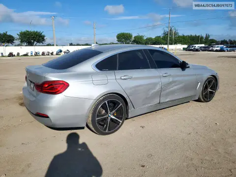 2018 BMW 430Xi Gran Coupe VIN WBA4J3C54JBG97072 фото 3