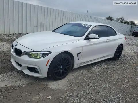 WBA4Z3C55JEC48605 — 2018 BMW 4ER, Задняя часть, фото до ремонта