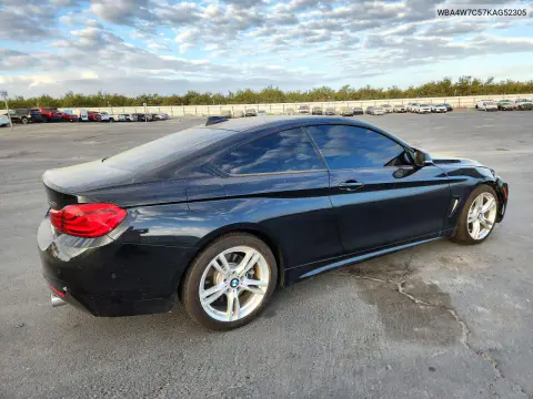 2019 BMW 440I VIN WBA4W7C57KAG52305 фото 3