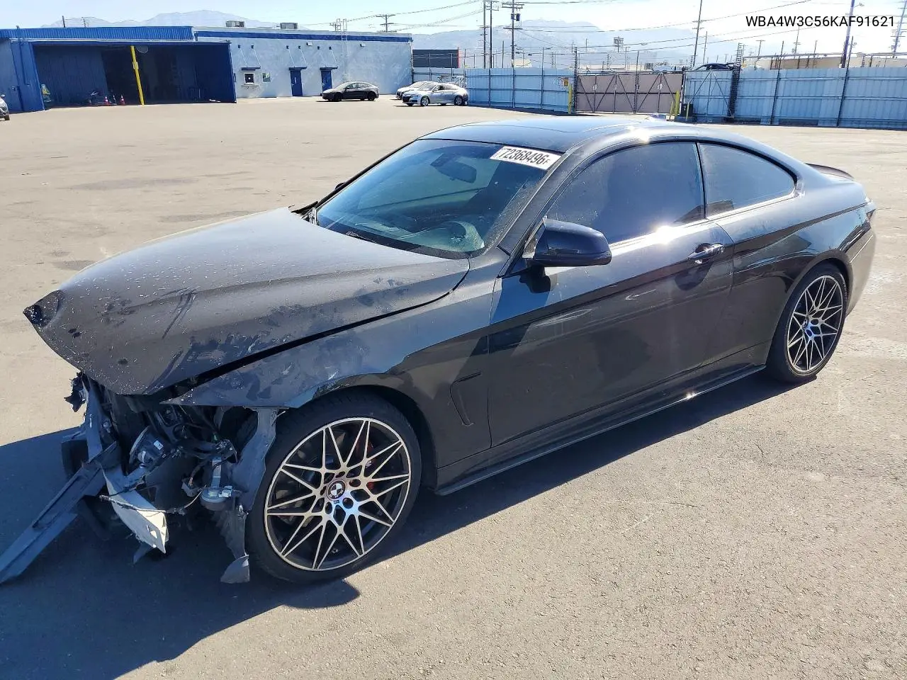 2019 BMW 430I VIN WBA4W3C56KAF91621 фото 1