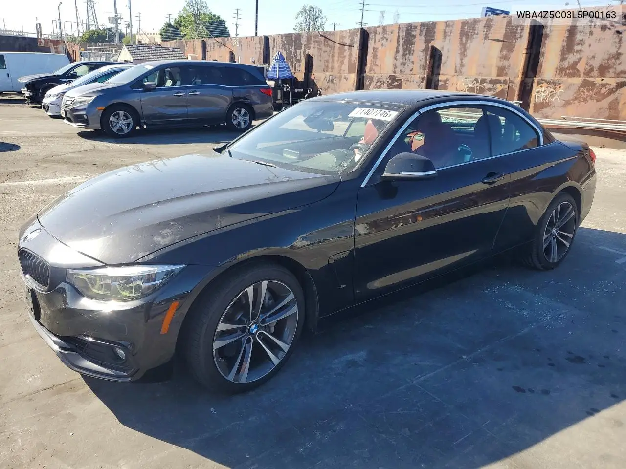 2020 BMW 440I VIN WBA4Z5C03L5P00163 фото 1