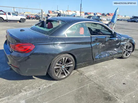 2020 BMW 440I VIN WBA4Z5C03L5P00163 фото 3