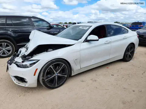 WBA4J1C01LBU67580 — 2020 BMW 4ER, Передняя часть, фото до ремонта