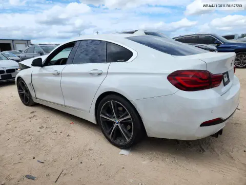 2020 BMW 430I Gran Coupe VIN WBA4J1C01LBU67580 фото 2