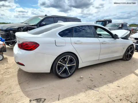 2020 BMW 430I Gran Coupe VIN WBA4J1C01LBU67580 фото 3