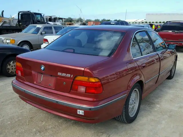 WBADM6335XBY29916 — 1999 BMW 528 I AUTO, фото 4 с аукциона Copart 08.01.2018, Естественный износ