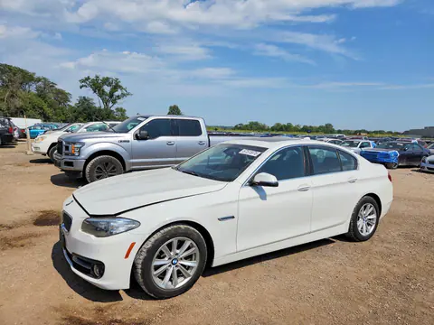 WBA5A7C53GG147608 — 2016 BMW 528, Град (Hail), фото до ремонта
