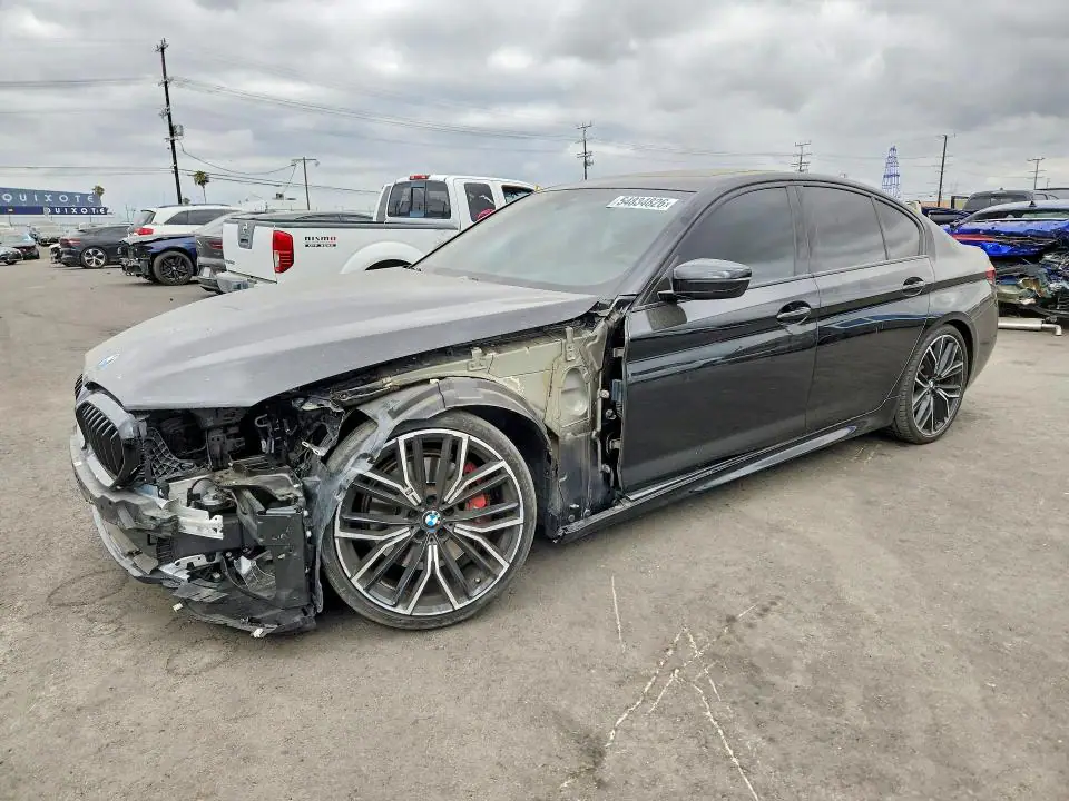 WBA53BH02PCM79296 BMW 530 2023 — повреждение Передняя часть, фото до ремонта