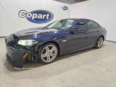 WBA5B1C51ED480530 — 2014 BMW 535, Передняя часть (Front End), фото до ремонта