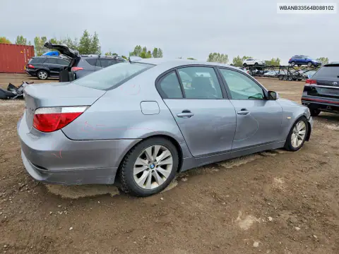WBANB33564B088102 — 2004 BMW 5ER, фото 3 с аукциона Copart, Сторона