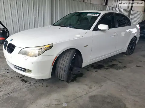 WBANW13508CZ75865 — 2008 BMW 5ER, Мелкие вмятины и царапины, фото до ремонта