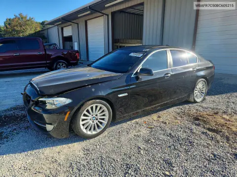 2011 BMW 535 I VIN WBAFR7C50BC605215 фото 1