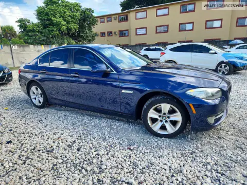 2011 BMW 528 I VIN WBAFR1C51BC750924 фото 4