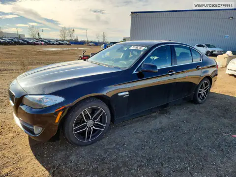 WBAFU7C50BC779994 — 2011 BMW 5ER, Передняя часть, фото до ремонта