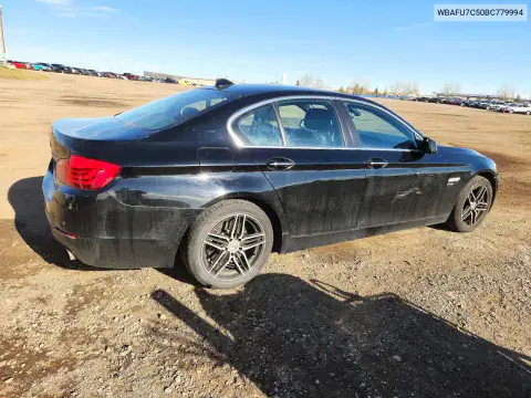 WBAFU7C50BC779994 — 2011 BMW 5ER, фото 3 с аукциона Copart 20.10.2026, Передняя часть