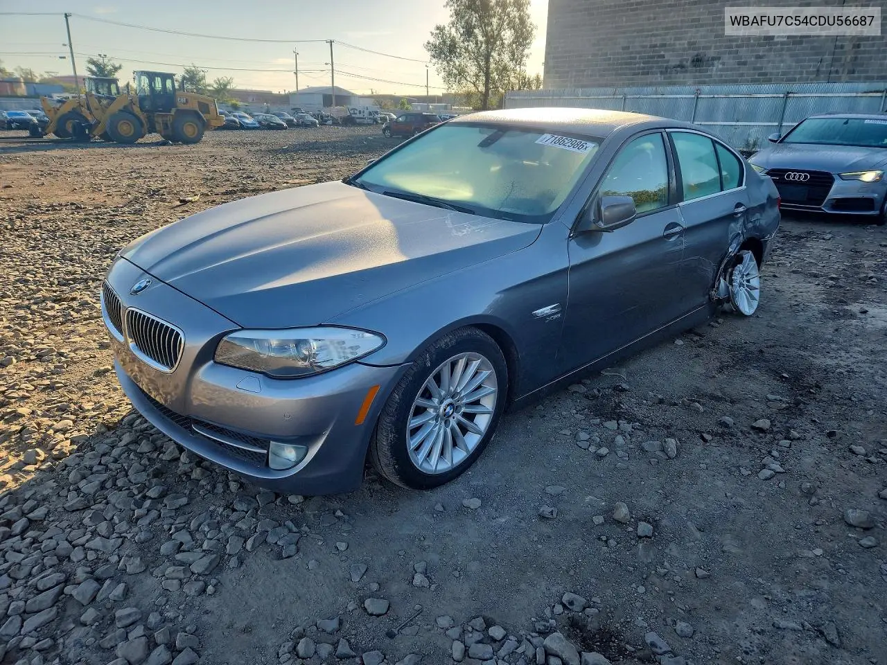 2012 BMW 535 Xi VIN WBAFU7C54CDU56687 фото 1