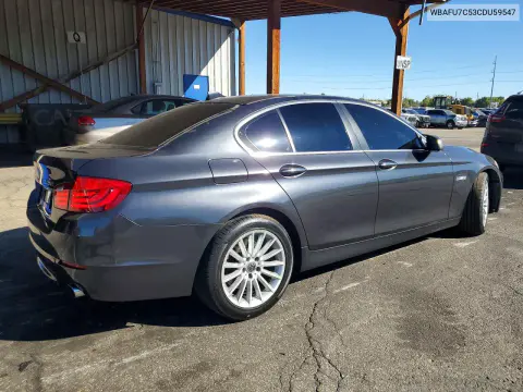 2012 BMW 535 Xi VIN WBAFU7C53CDU59547 фото 3